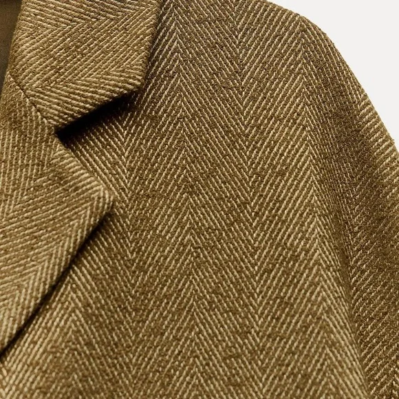 NWT Zara herringbone jacket - Picture 10 of 13